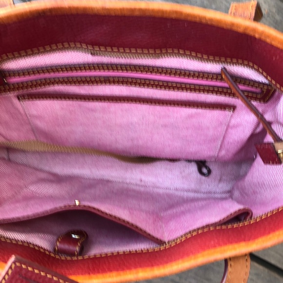 Dooney & Bourke authentic large red purse Women